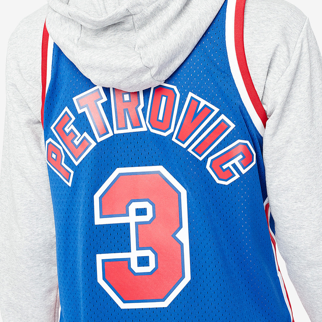 Drazen Petrovic New Jersey 92-93 Swingman Jersey