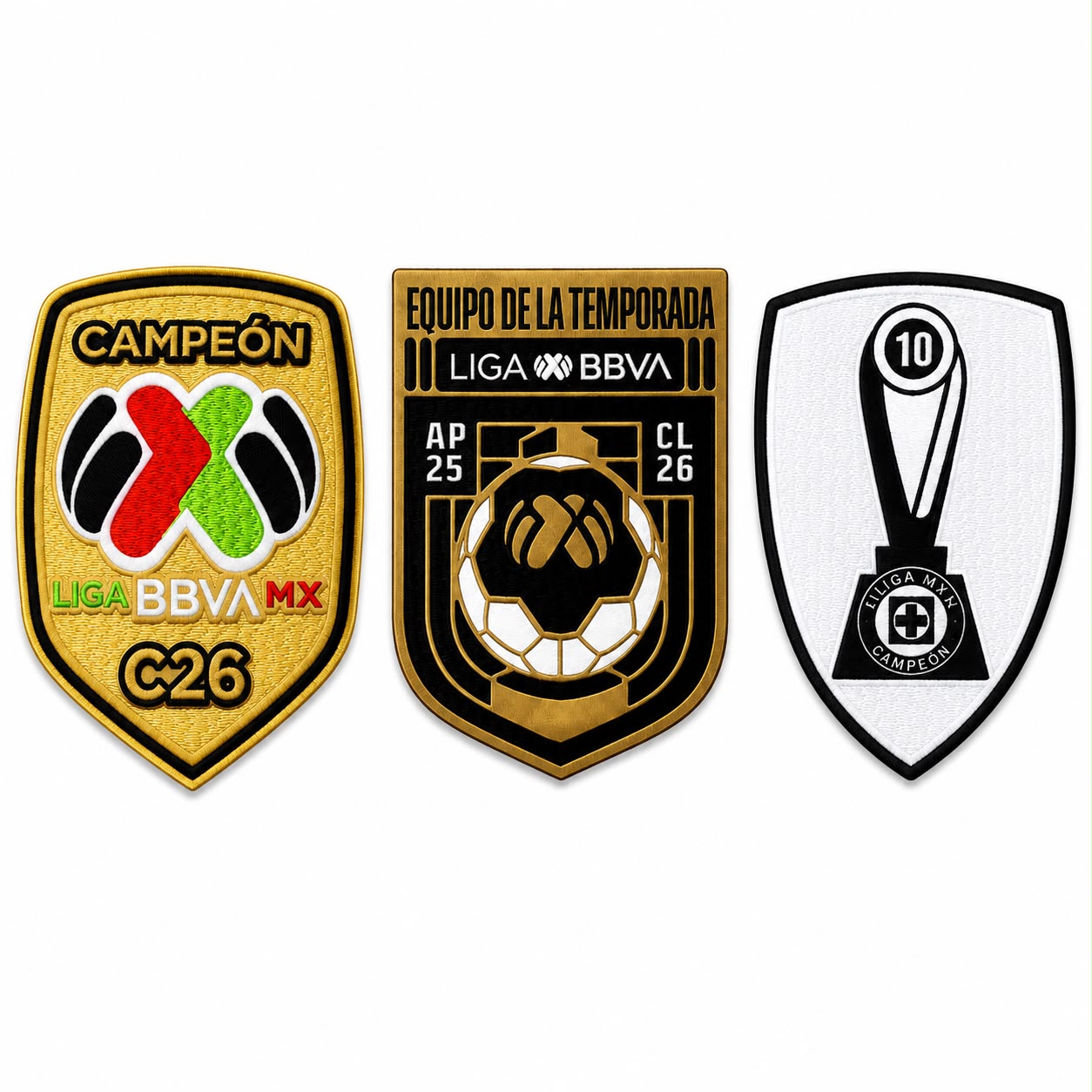 Patches Cruz Azul 25-26