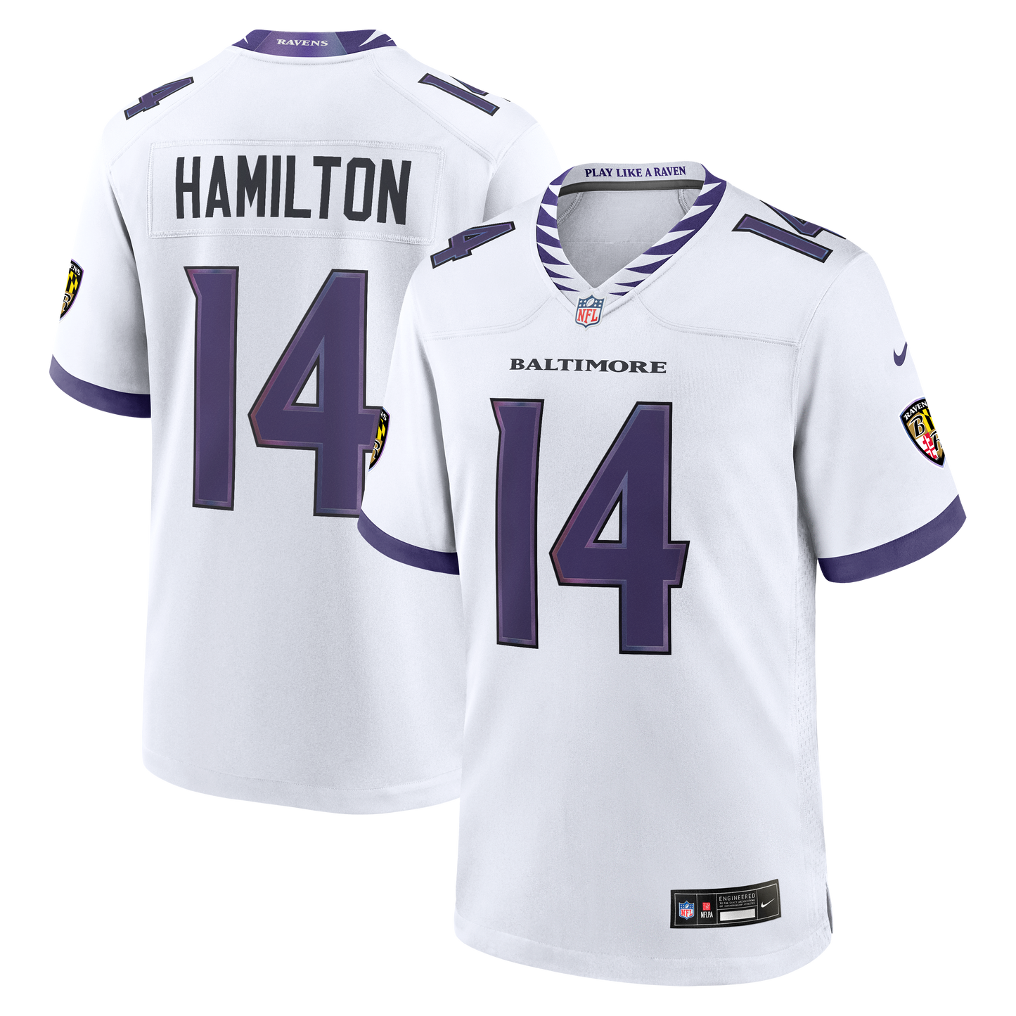 Kyle Hamilton Alternate Game Jersey Purple