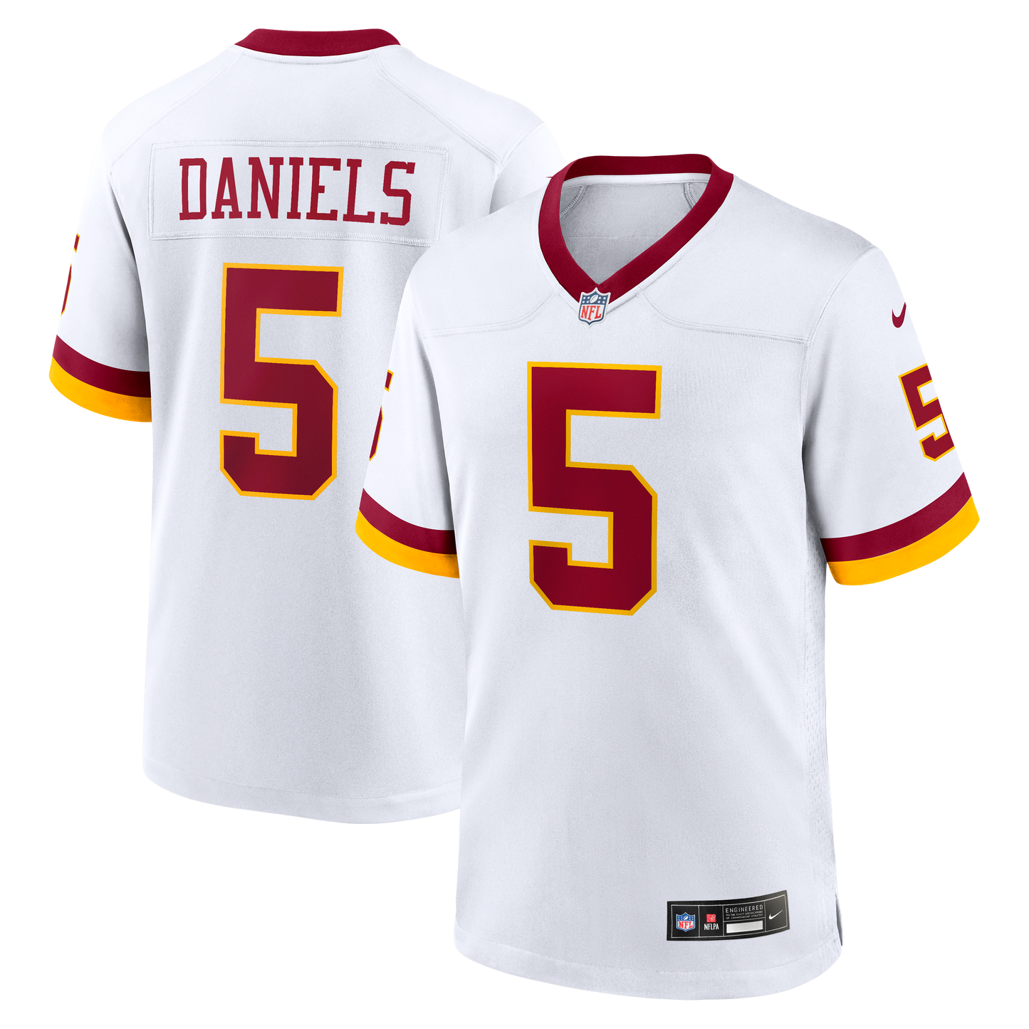 Washington Commanders Jayden Daniels Alternate Game Jersey Black