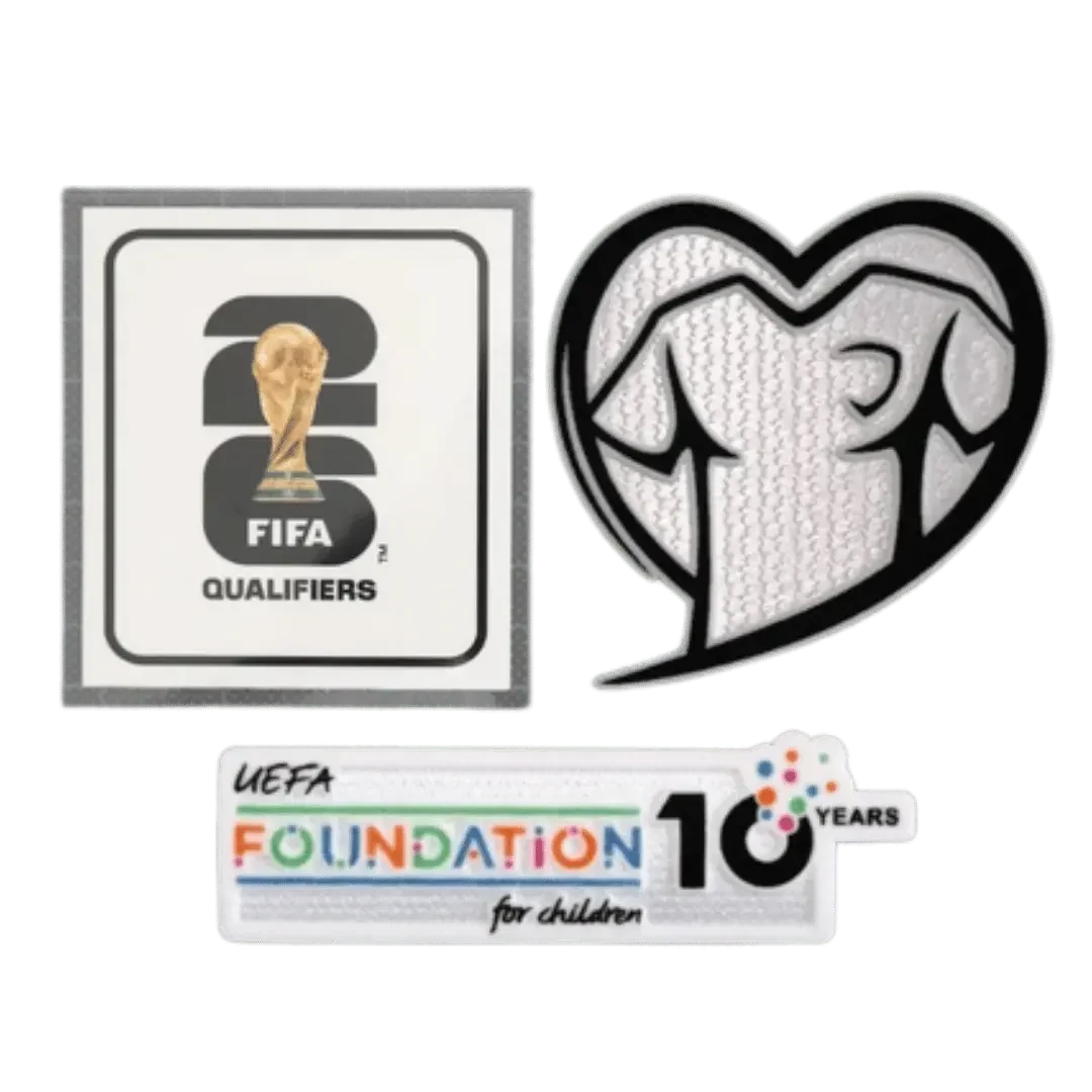 Patches World Cup 2026 Qualifiers Play With Heart & FOUNDATION