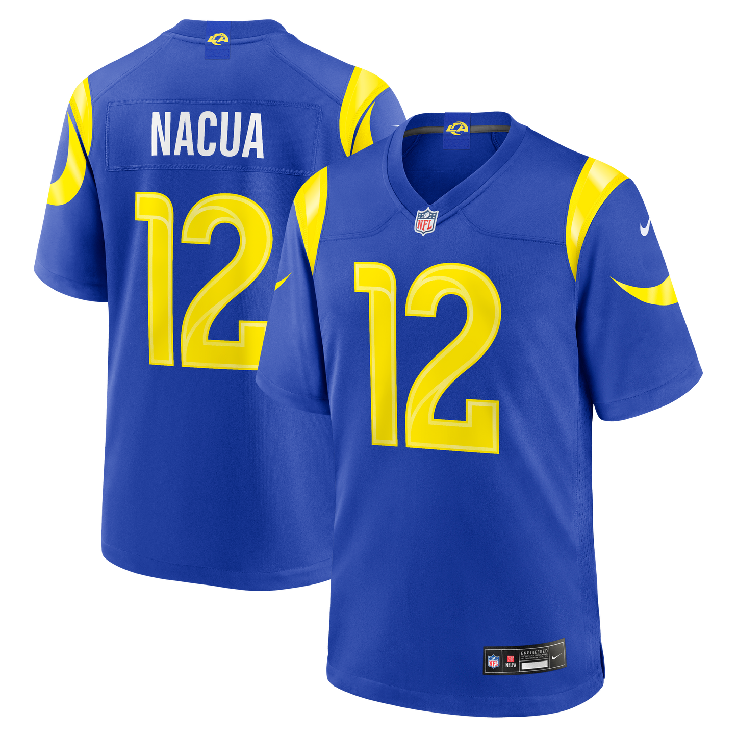 Puka Nacua Game Jersey White