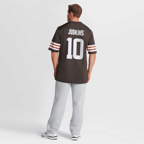 Quinshon Judkins 2025 NFL Draft Game Jersey Brown