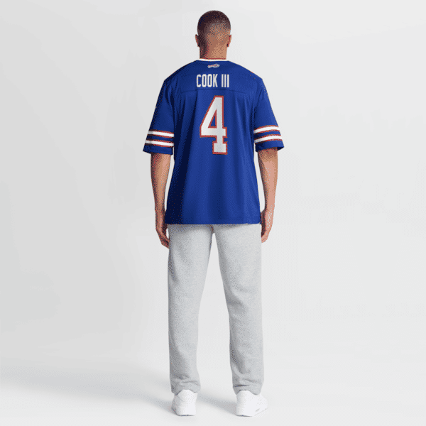 James Cook III Game Jersey Royal