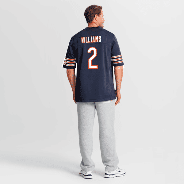 Caleb Williams Game Jersey Navy