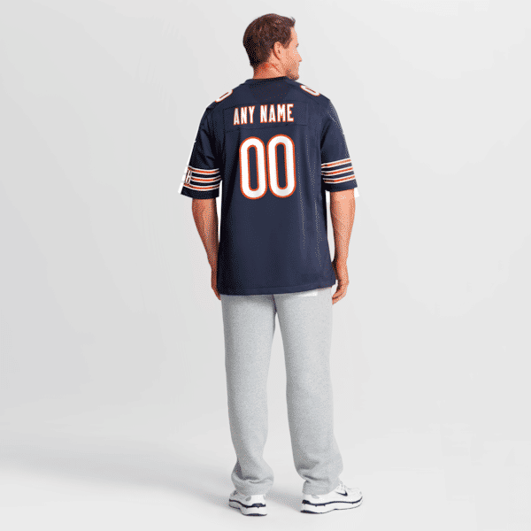 Custom Game Jersey Navy