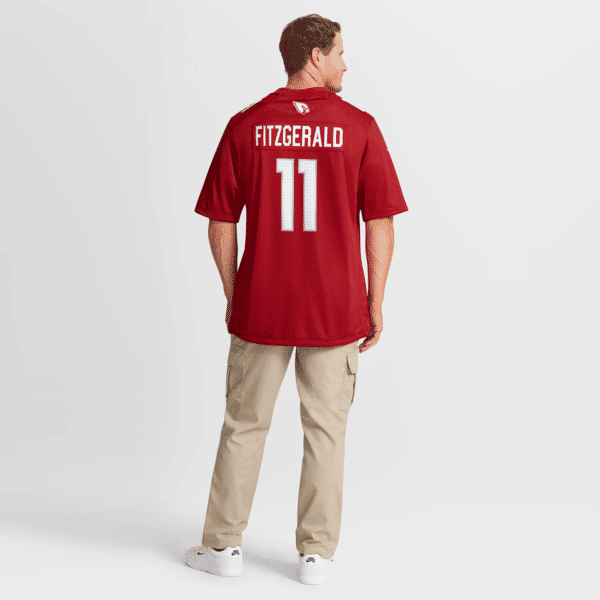 Larry Fitzgerald Team Retired Game Jersey Cardinal