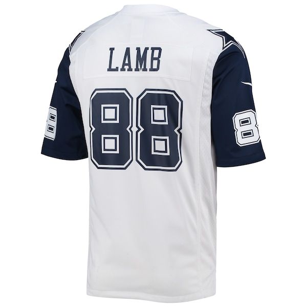 CeeDee Lamb Alternate Game Team Jersey White