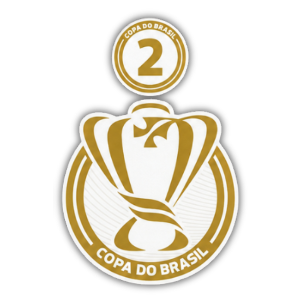 Patch Copa do Brasil Participation 2 Titulos