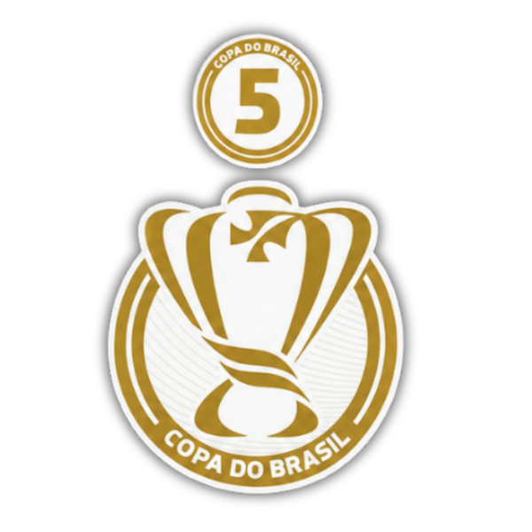 Patch Copa do Brasil Participation 5 Titulos