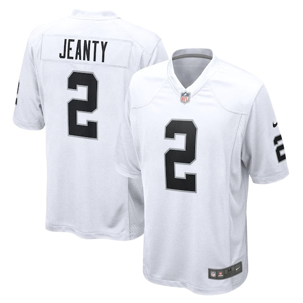 Ashton Jeanty Game Jersey White