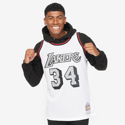 Shaquille O'Neal 1996 Cracked Cement Swingman Jersey