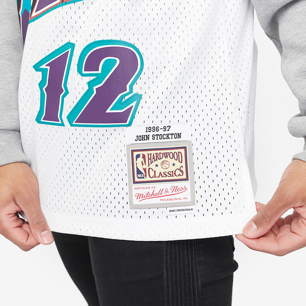 John Stockton Swingman Jersey
