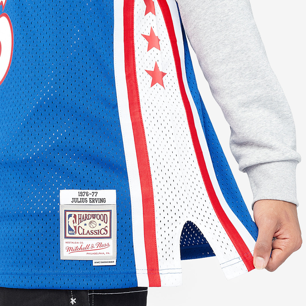 Julius Erving 76-77 Swingman Jersey