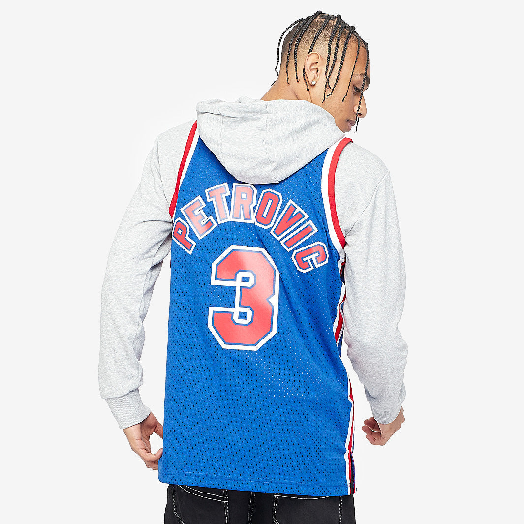 Drazen Petrovic New Jersey 92-93 Swingman Jersey
