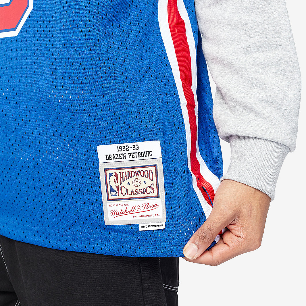 Drazen Petrovic New Jersey 92-93 Swingman Jersey