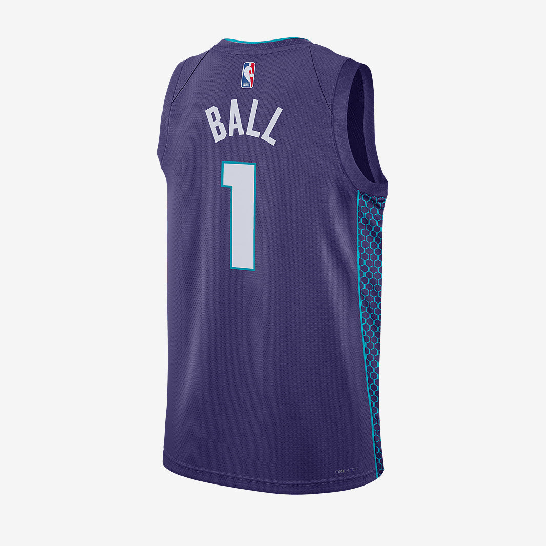 LaMelo Ball Charlotte Hornets Dri-FIT Swingman Statement 2022 Jersey