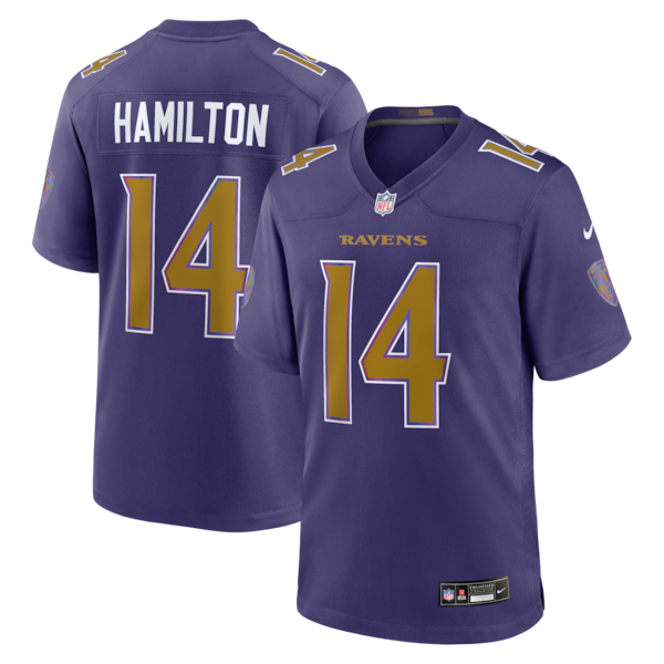 Kyle Hamilton Alternate Game Jersey Purple