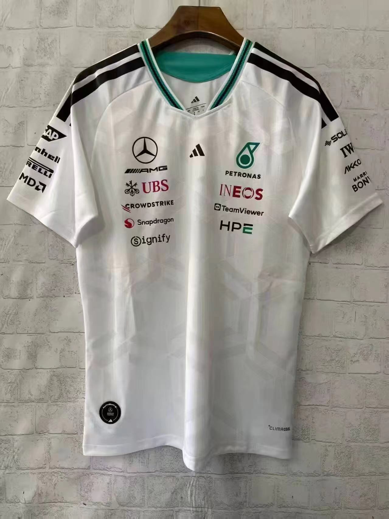 Driver Tee White 2026 F1-002