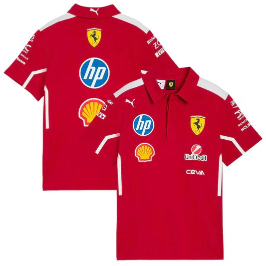 Team Polo Shirt 2025 F1-004