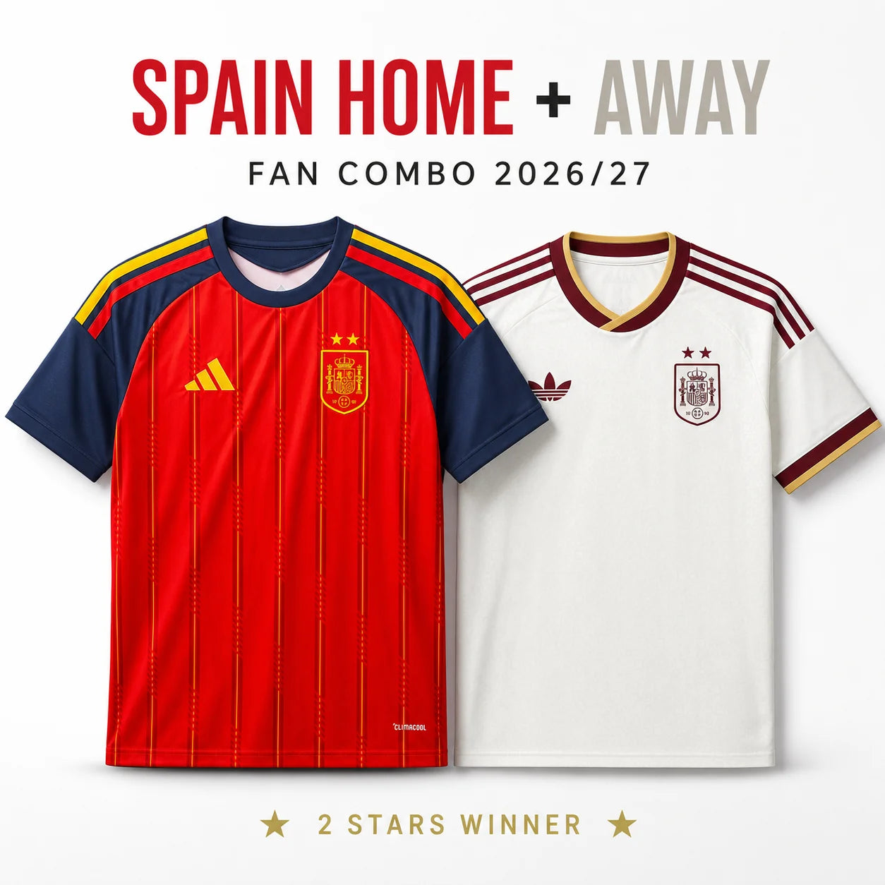 Combo Home and Away 26/27 Fan Shirt