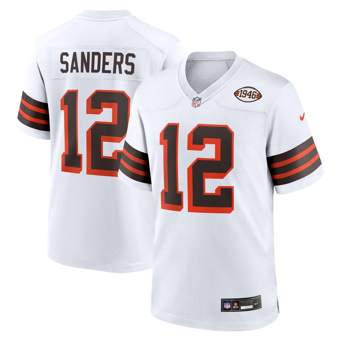 Shedeur Sanders 2025 Draft 2nd Alternate Game Jersey - White