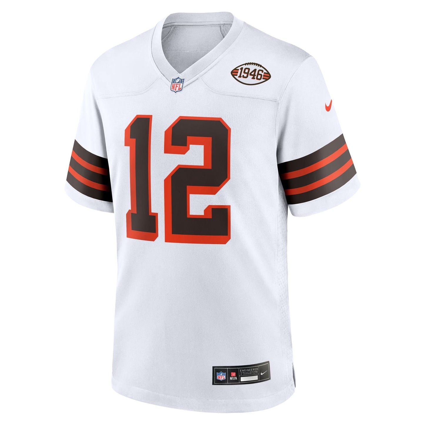 Shedeur Sanders Cleveland Browns 2025 Draft 2nd Alternate Game Jersey - White