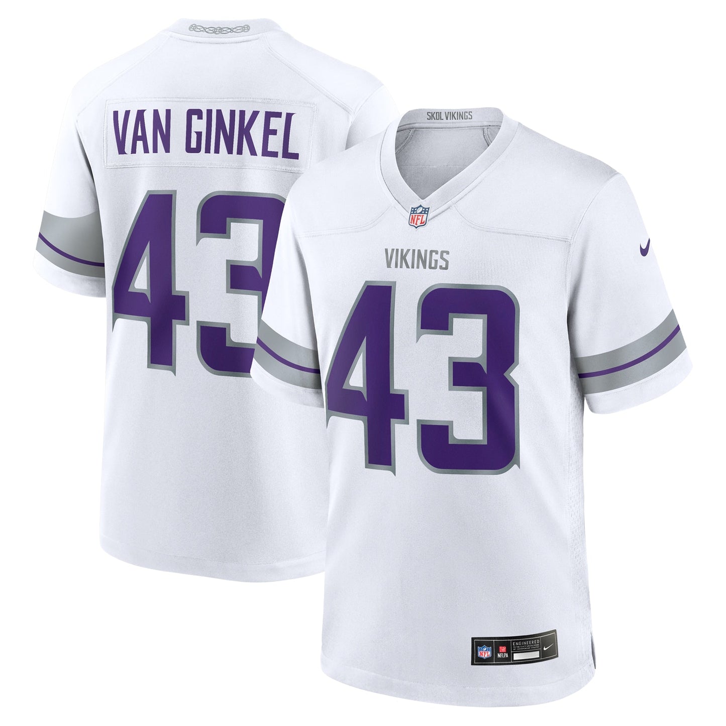Andrew Van Ginkel Game Jersey Purple
