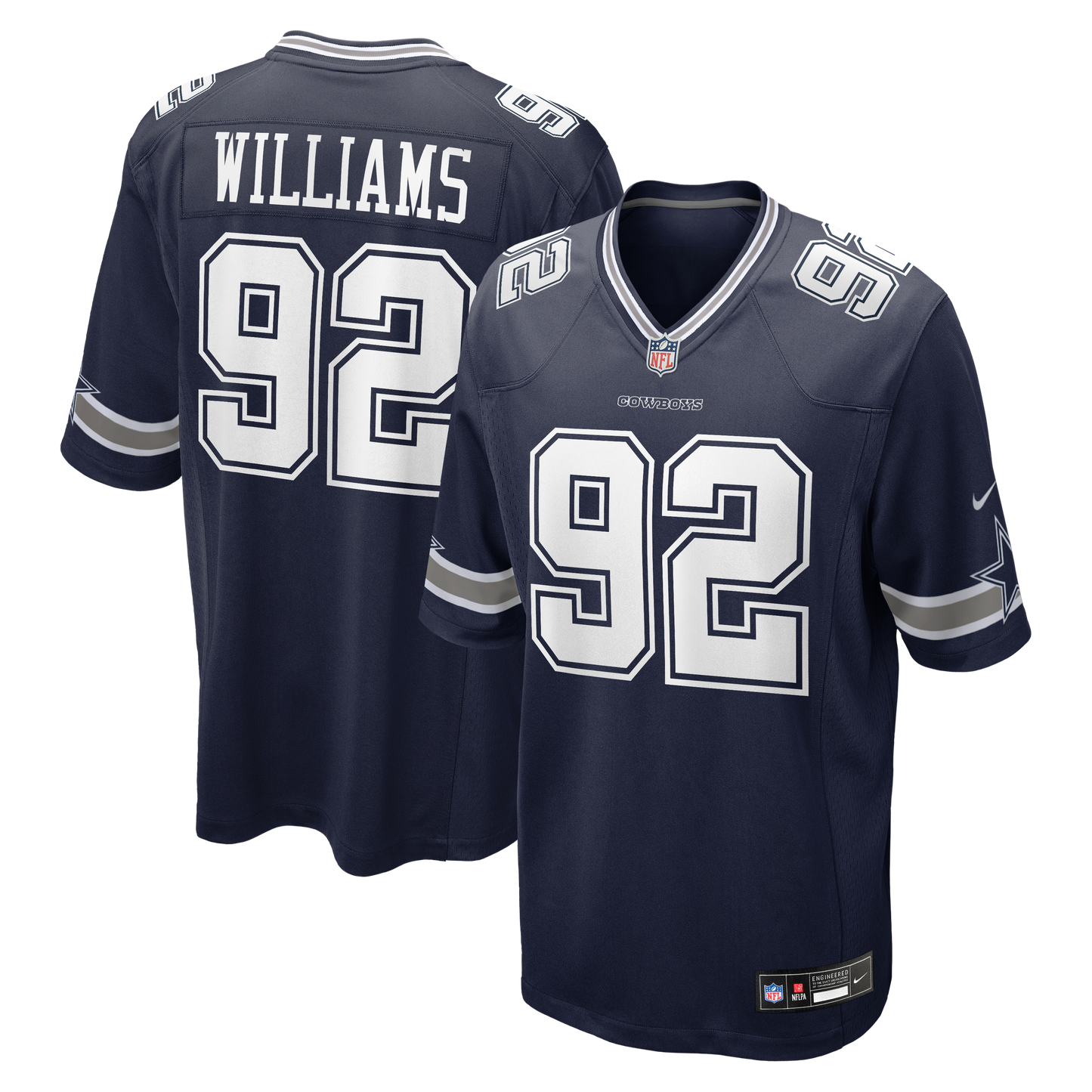 Quinnen Williams Game Jersey Navy