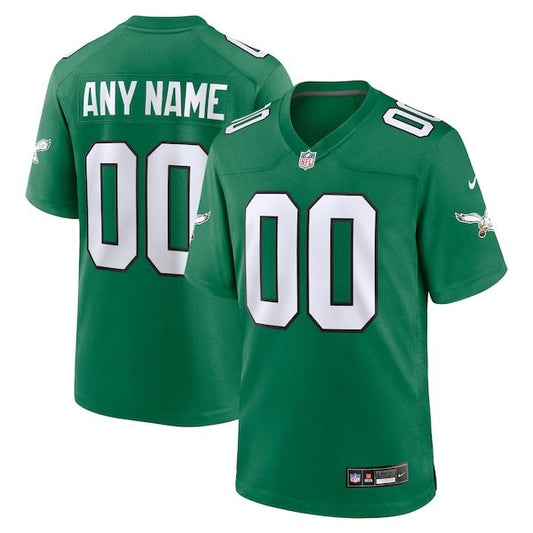 Alternate Custom Game Jersey Kelly Green