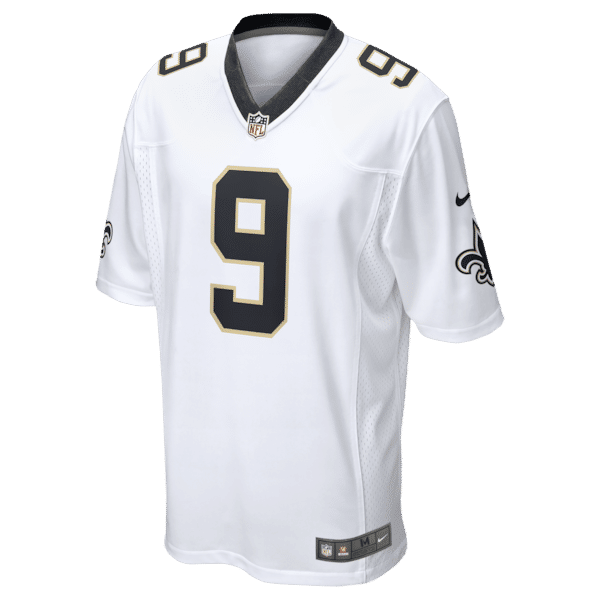 Drew Brees Game Jersey White