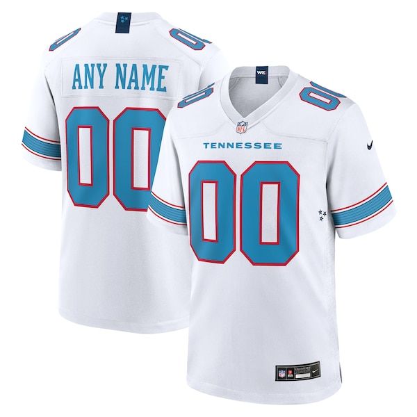 Custom Game Jersey White
