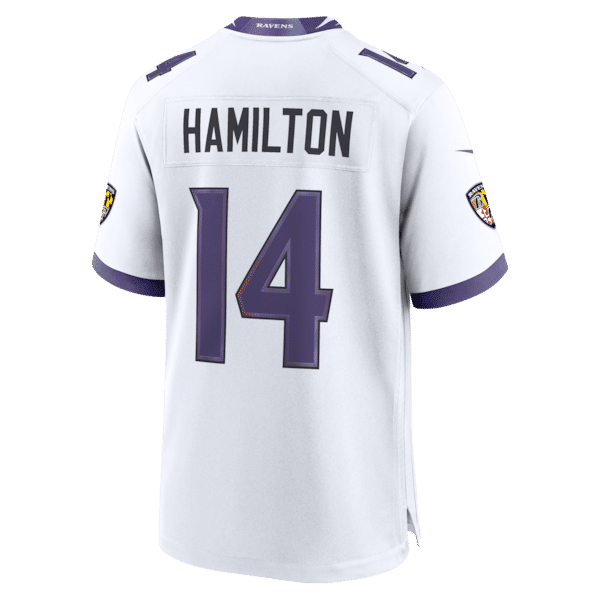 Kyle Hamilton Game Jersey White