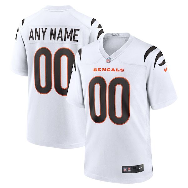 Custom Game Jersey White