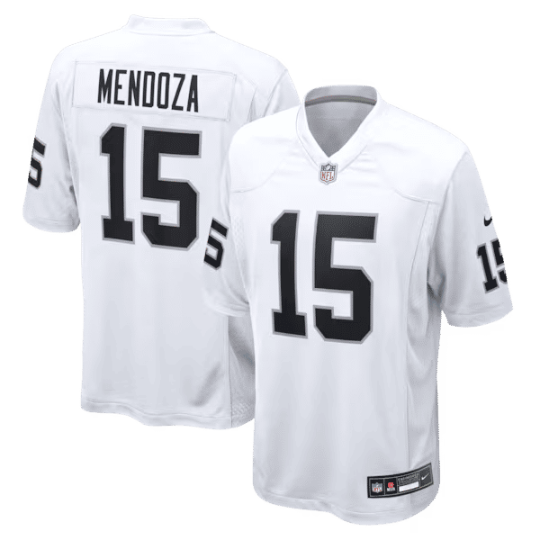 Fernando Mendoza Game Jersey White