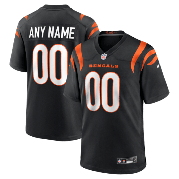 Custom Game Jersey Black