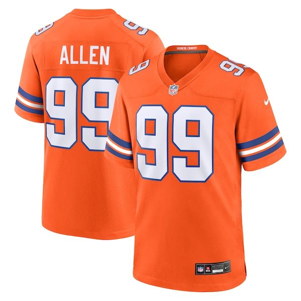 Zach Allen Alternate Game Jersey Orange