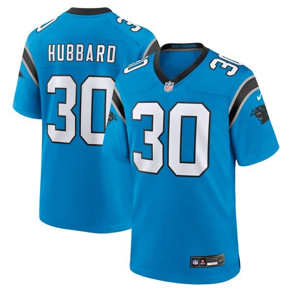 Chuba Hubbard Alternate Game Jersey Blue