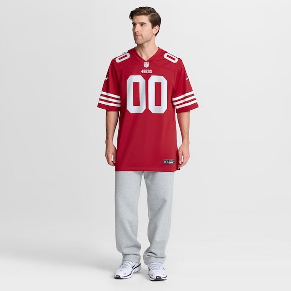 Custom Game Jersey Scarlet