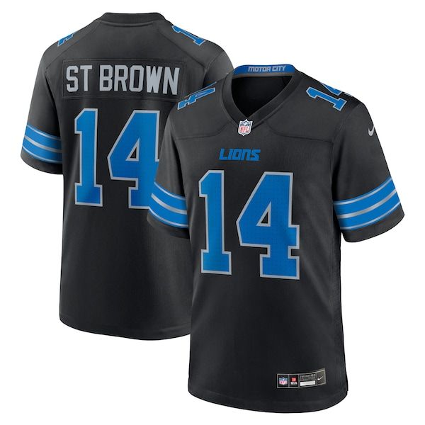 Amon-Ra St. Brown Alternate Game Jersey Black