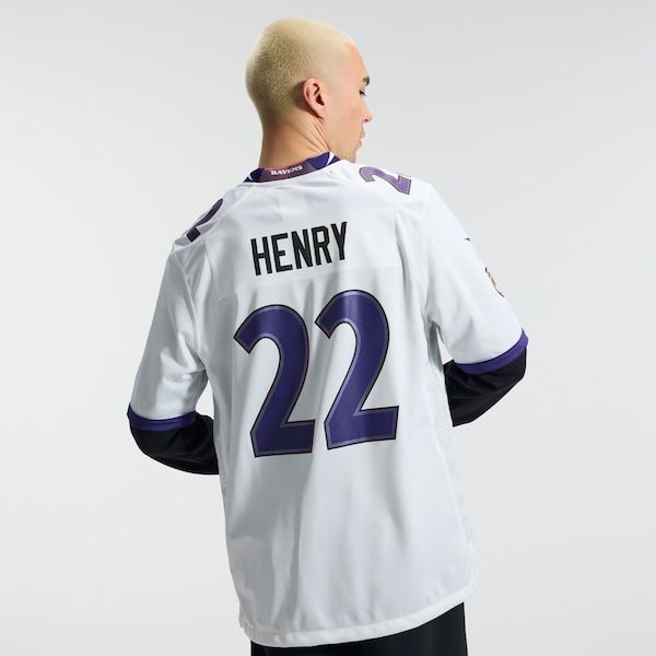 Derrick Henry Game Jersey White