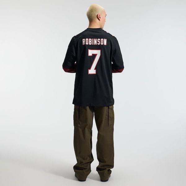 Bijan Robinson Game Jersey Black
