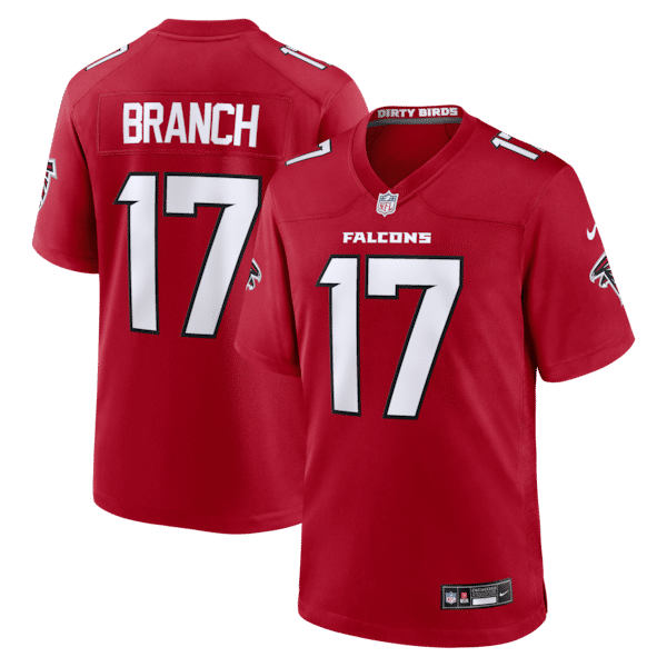 Zachariah Branch Team Game Jersey Red