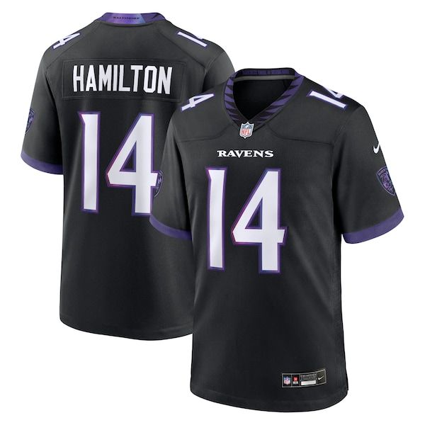 Kyle Hamilton Alternate Game Jersey Black