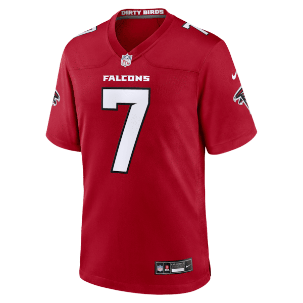 Bijan Robinson Game Jersey Red