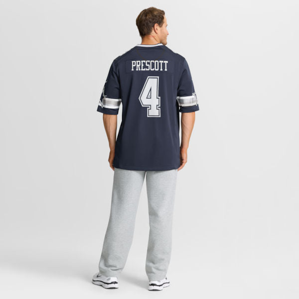 Dak Prescott Game Team Jersey Navy