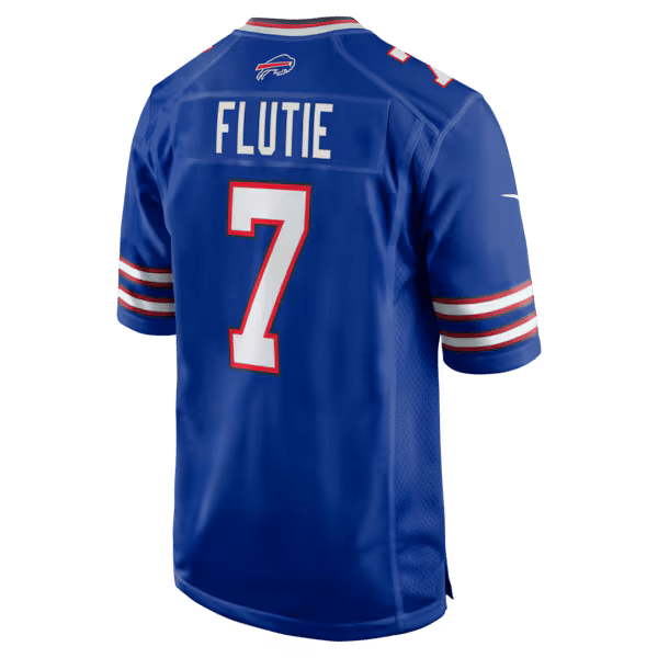 Doug Flutie Game Retired Player Jersey Royal