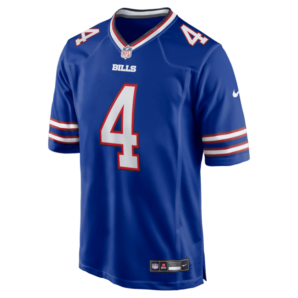 James Cook III Game Jersey Royal