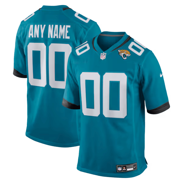 Custom Game Jersey Teal
