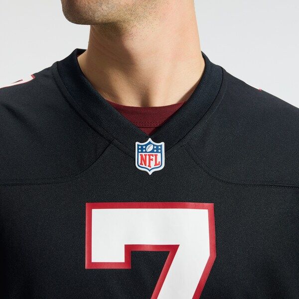 Bijan Robinson Game Jersey Black